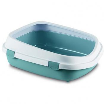 Bandeja Higiénica Queen Azul Para Gatos 55X71X24,5 Cm