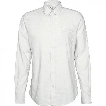 Barbour Men's Nelson Shirt - Light Grey - Size XL