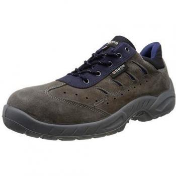 BASE Protection BAS-B163-9 Calzado de Seguridad COLOSSEUM para Mujeres y Hombres, Gris y Azul, Talla 43 EU