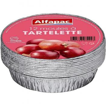 Alfapac - Envase de aluminio para pastel, 3 paquetes de 12 cada uno