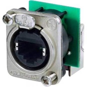 Neutrik NE8FDP-R RJ45 EtherCON Data Connector, Right Angle, 8P8C Nickel