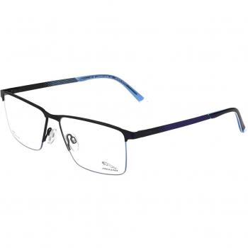 Jaguar 3633 3100 Men's Eyeglasses Blue Size 56 - Frame Only, Free Lenses, HSA/FSA Insurance - Blue Light Block Available