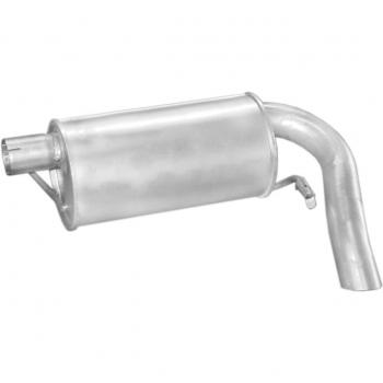 Silenciador trasero 4MAX 0219-01-08399 con acabado en acero inoxidable, diseño de bajo ruido, compatible con vehículos específicos y fácil instalación
