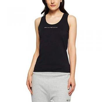 Emporio Armani 163319CC317 Camiseta de Pijama, Negro