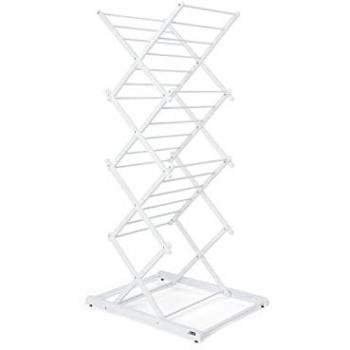 Tendedero Plegable de Madera Blanco Stendipiù Foppapedretti