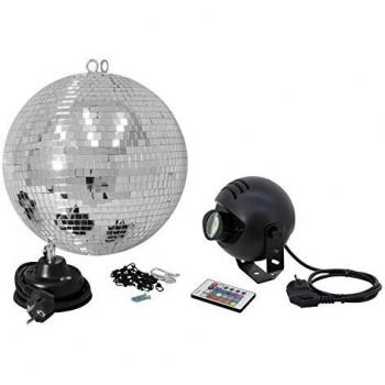 Eurolite 50101862 - Conjunto de bola de espejo