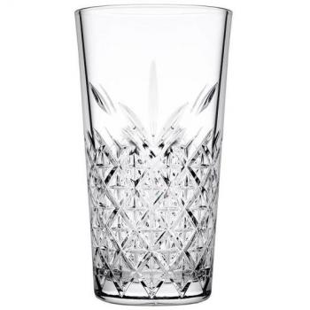 Vasos Largos Apilables de Vidrio Templado 36 cl - Set de 6 Pasabahce Timeless