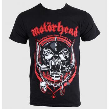 Motörhead Lightning Wreath Men's and Children's Metal T-Shirt - ROCK OFF L