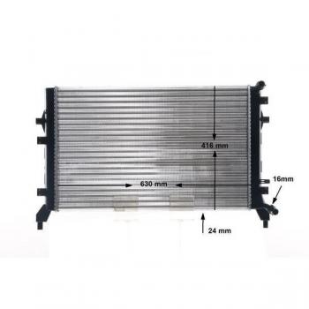 Radiador MAHLE ORIGINAL CR 1382 000S para refrigeración del motor AUDI, SKODA y SEAT