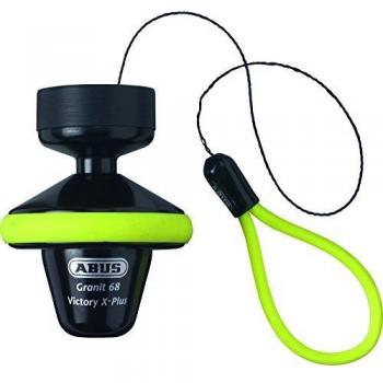 ABUS 56564 Antirrobo Disco Moto, Amarillo, Medium