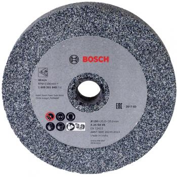 Disco Abrasivo Bosch Pro Metal 150 x 20 x 20 mm Grano 24 - 1609201649