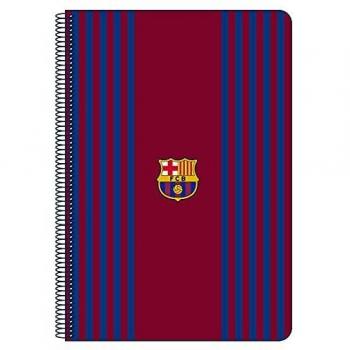 Libreta Folio 80 hojas Tapas Duras 1Diseño F.C. Barcelona 1ª Equipación 21/22, 215x10x310 mm