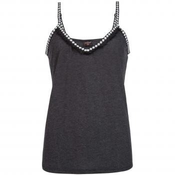 Protest Flawless 19 Camiseta, Mujer, True Black, 38