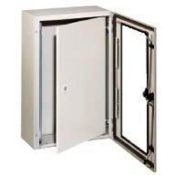 Schneider Electric NSYPIN126 Puerta Interior para Armario, Spacial Mural, Acero Al 1200 x An 600, Profundidad regulable