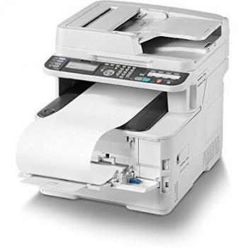 Oki MC363dnw - Equipo multifunción Color A4 con tecnología LED, Duplex, Velocidad 26 páginas/Minuto, Color Blanco