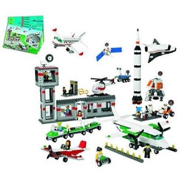 Lego City 9335 Set Aeropuerto y Espacio Contendor Educacional 1176 Piezas