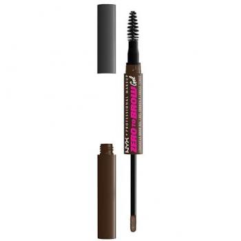 NYX Professional Makeup Zero To Brow Gel Eyebrow Gel with Applicator Shade 07 Espresso 2 ml