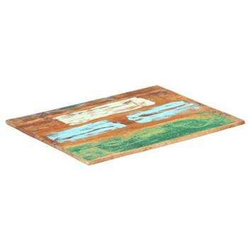 Mesa rectangular de madera maciza 60x90 cm 15-16 mm