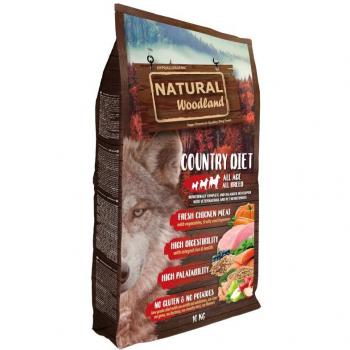 Natural Woodland Country Diet - Pienso para perros adulto sabor pollo 10 Kg