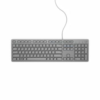 Teclado Dell KB216 USB QWERTY Internacinal EE.UU. Gris
