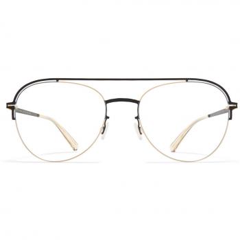 Mykita Misako 639 Armazones para Hombre Dorados con lentes recetados