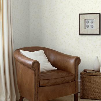Super fresco Silhouette Textured White Wallpaper
