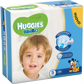 Pañales Huggies Bimbo - Talla 5, 11-25 kg - 28 pañales
