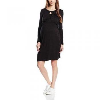 MAMALICIOUS Vestido Premamá Buca Nursing Negro XL