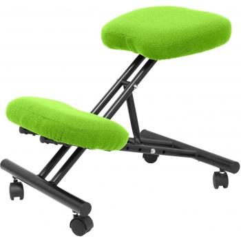 Piqueras Y Crespo 37BALI22 - Taburete ergonómico para oficina, Pistacho
