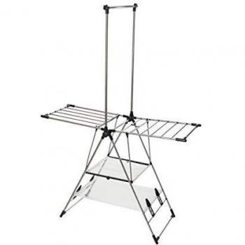 Tendedero Khali de Acero Inoxidable para Ropa Larga y Delicada, 16m