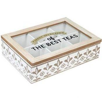 Decor and Go Caja Te 6 Espacserigrandeafia Cajas Y Bandejas Cocina Colección Te DG18921