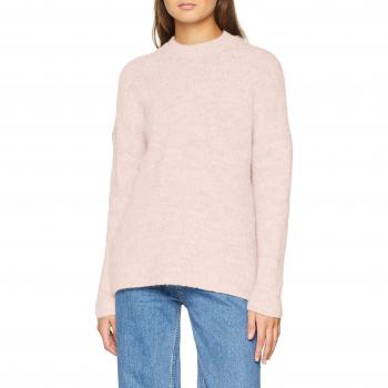 SELECTED FEMME Slfregina LS Knit O-Neck Noos, suéter para Mujer, Rosa Sepia Rose, 42