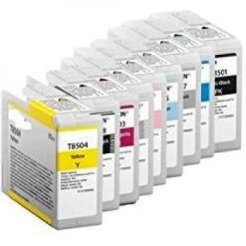 Cartucho de Tinta Pigmentada Compatible Negro Photo de 80ml para Epson SC-P800DES, P800SE y P800SP - T8501PBK