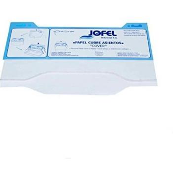 Jofel AM20040 Caja Papel Cubreasientos WC 125 hojas
