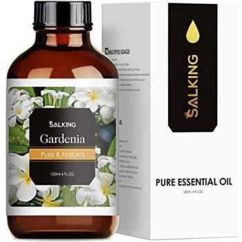 SALKING Aceite Esencial de Gardenia 120ml,100% Puro Aceites Esenciales para Humidificador,Aceites Esenciales Naturales Aceite Perfumado de Gardenia, Regalos Originales para Mujer