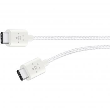 Belkin F2CU041BT06WHT USB cable 1.8 m USB C Male White