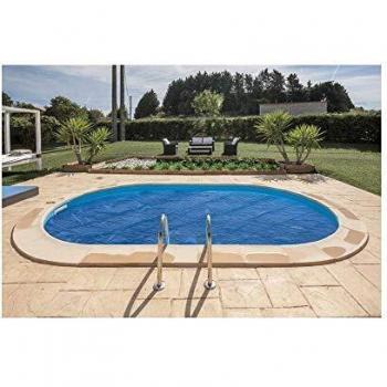 Gre CVPE800 - Cubierta de verano para piscinas enterradas, apto para piscina de 800x400 cm, 400 micrones