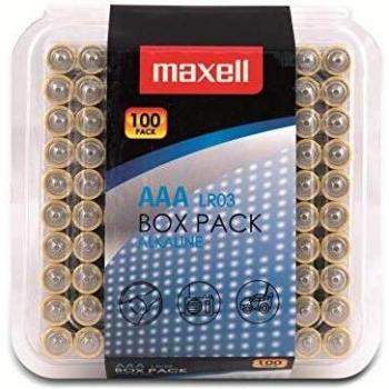 Maxell 790410 - Pack de 100 Pilas alcalinas