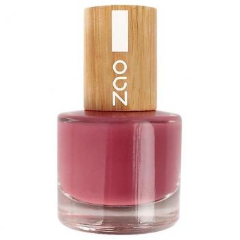 ZAO Esmalte de uñas 10 free 671 - Bois de Rose, esmalte de uñas natural, color palo de rosa, presentación de 8 ml