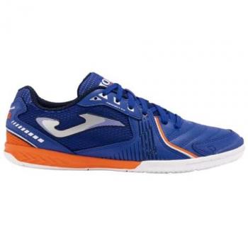 Zapatillas de Fútbol Sala Hombre Joma Dribling 2404 Royal Indoor Sala Color Azul y Naranja-DRIW2404IN Joma