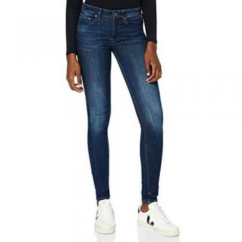 G-Star Women's Midge Zip Mid-Waist Skinny Jeans - Dark Aged Denim