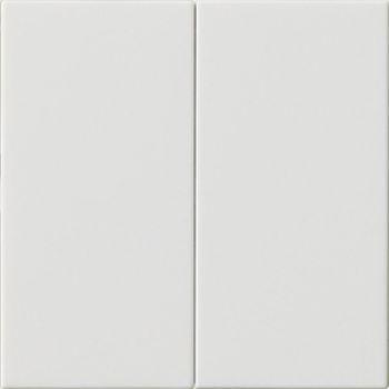 Gira System 3000 Dual Control Element - Glossy Pure White