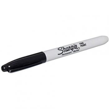 Sharpie - Fine Point marcador permanente Punta fina Negro 12 pieza(s)
