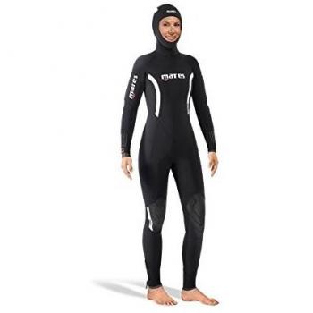Mares Monosuit 2nd Shell She Dives - Traje de Buceo para Mujer, Color Negro, Talla S4