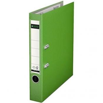 Carpeta de palanca LEITZ 180 grados, DIN A4, 52 mm, color verde claro