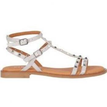 Sandalias planas Chika10 Musaka 02 Plata/Silver