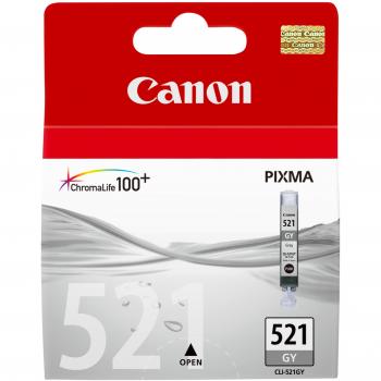 Canon CLI-521GY Grey Ink Cartridge 9ml - 2937B001