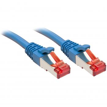 Lindy 0.3m Cat6 S/FTP Blue RJ45 Network Patch Cable