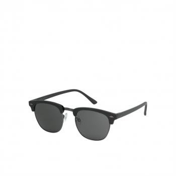 Jack & Jones Ryder Unisex Sunglasses - Jet Black, One Size