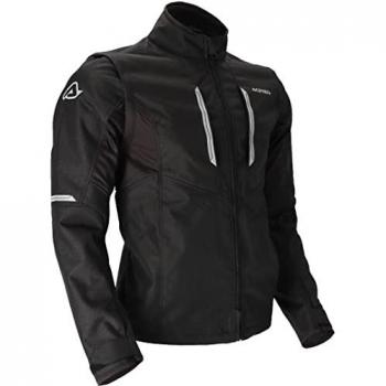 Acerbis Chaqueta de Cross X-Duro Negra, talla S